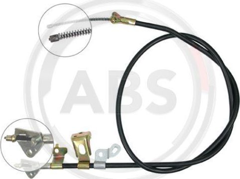 Трос ручника (тросик ручного тормоза) ABS. Артикул K19437