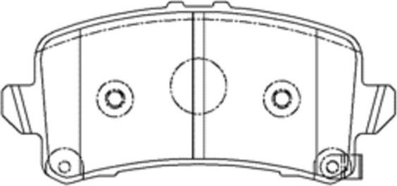 Тормозные колодки CTR. Артикул GK1533