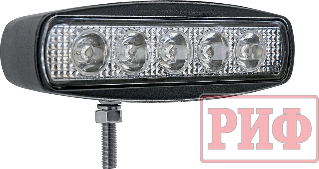 Фара светодиодная рабочего света РИФ 145 мм 15W. Артикул F0101S