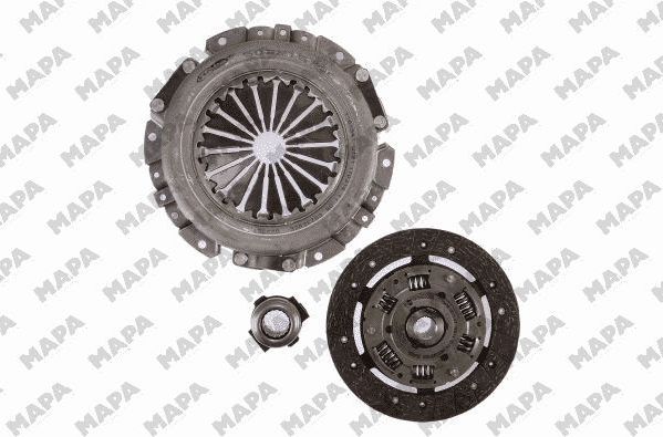 Сцепление (комплект) Mapa для Renault Scenic II 1999-2003. Артикул 004215100