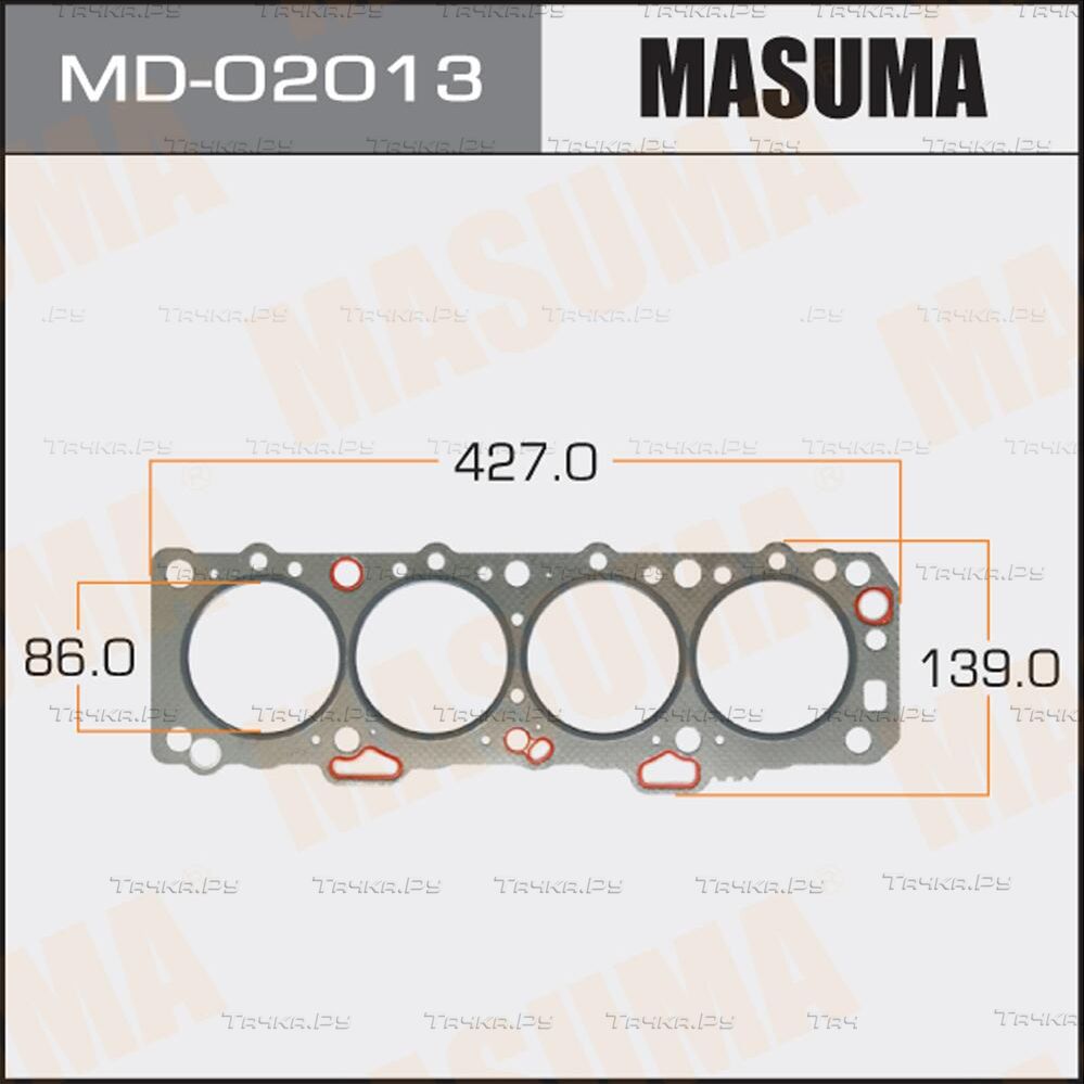 Прокладка ГБЦ Masuma. Артикул MD-02013