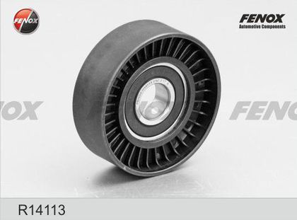 Натяжной ролик (натяжитель) приводного поликлинового ремня Fenox для Chevrolet Niva I 2002-2021. Артикул R14113