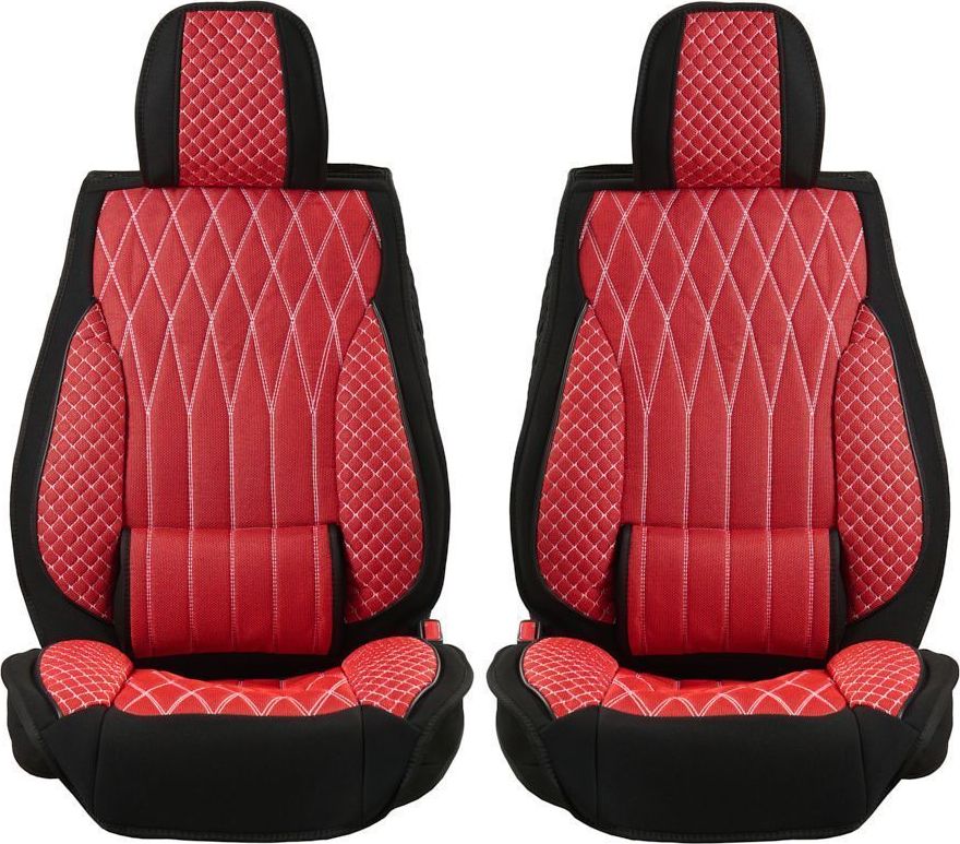 Накидки Seintex каркасные Comfort Plus на сидения, цвет Красный. Артикул 317653