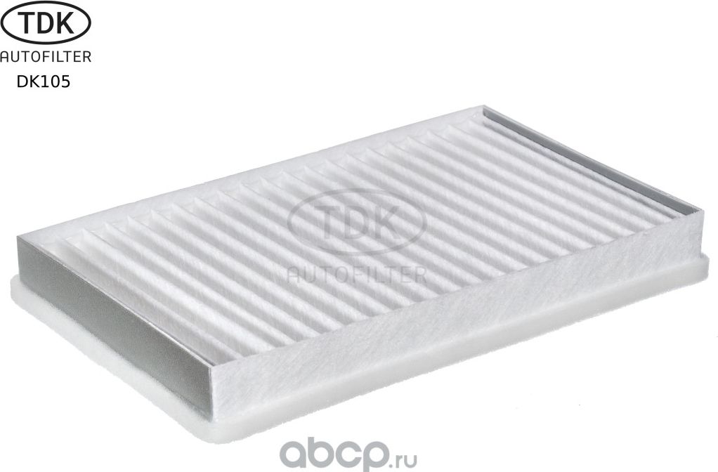 Фильтр салонный (ТДК). Артикул DK105