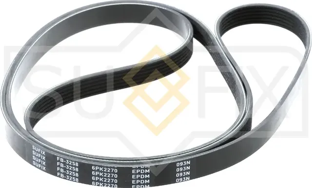 Ремень поликлиновый 6PK2270 (Sufix). Артикул FB-3258