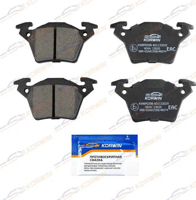 Колодки тормозные зад. Mercedes Vito (638/639) 96 (Korwin) Korwin. Артикул KWBP0298