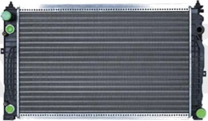 Радиатор охлаждения двигателя Vika (алюминий). Артикул 11210128501
