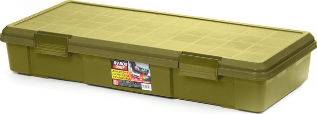 Ящик экспедиционный Iris Ohyama RV BOX 900F, 30 литров 90x40x15,5 см, Хаки. Артикул RV900FKH