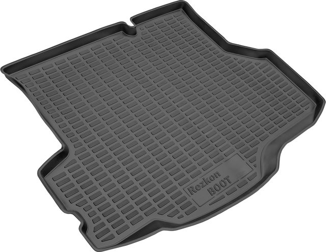 Коврик полиуретановый Rezkon для багажника Ford Fiesta VI рестайлинг седан 2015-2019. Артикул 5516005200