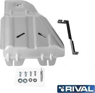 Защита алюминиевая Rival для РК Toyota Land Cruiser 200 2007-2015 2015-2021. Артикул 333.9508.1.6