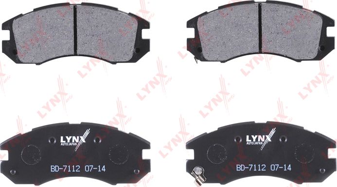 Тормозные колодки LYNXauto. Артикул BD-7112