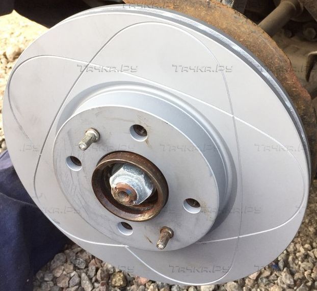 Тормозной диск ATE PowerDisc передний для Fiat Barchetta I 1995-2004. Артикул 24.0320-0142.1