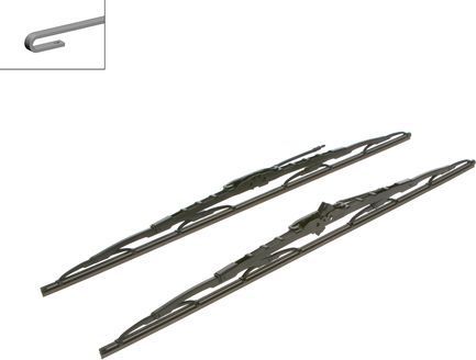 Щетки стеклоочистителя (дворники) Bosch для Renault Master III 2012-2026. Артикул 3 397 118 309