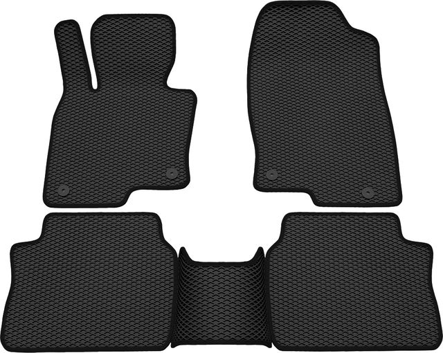 Коврики Rezkon EVA для салона Mazda CX-5 II 2017-2026. Артикул 9023020201