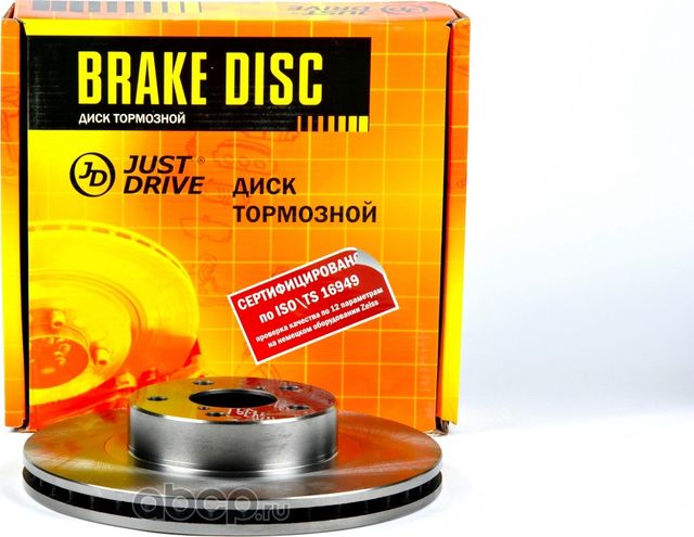Диск тормозной передний DF1437 (276,4x24) (Just Drive). Артикул JBD0080