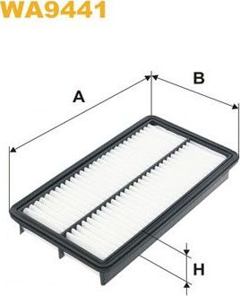 Воздушный фильтр WIX Filters. Артикул WA9441