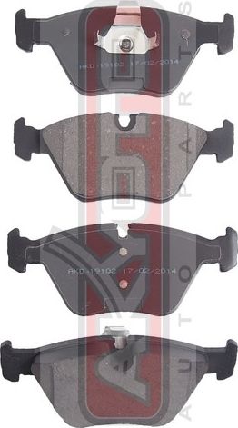 Тормозные колодки Akyoto Packing AKYOTO. Артикул AKD-19102