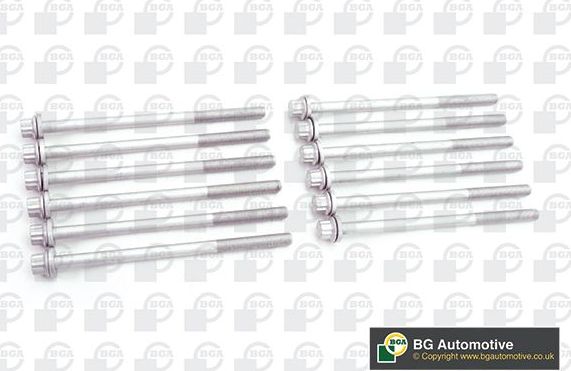 Комплект болтов ГБЦ BGA для Subaru Forester II 2002-2005. Артикул BK4321
