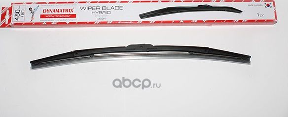 щетка стеклоочистителя гибридная (пластиковая упаковка) (Dynamatrix-Korea). Артикул 480DH