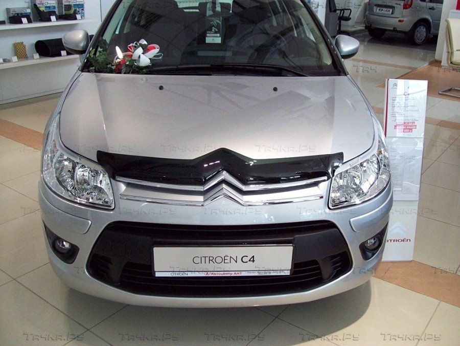 Дефлектор SIM для капота Citroen C4 I универсал 2004-2008. Артикул SCIC4H30812