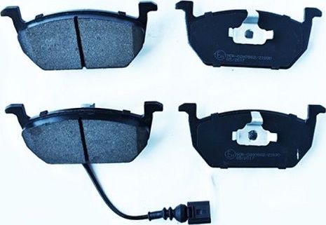 Тормозные колодки ASAM передние для Audi A3 III (8V) 2013-2026. Артикул 55749