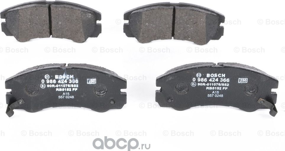 Комплект торм колодок Opel Frontera A  Monterey A  B (Bosch). Артикул 986424366