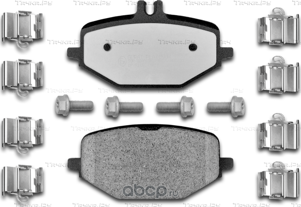 Тормозные колодки Gerat BP-R116C (задние) Ceramic Gerat. Артикул BPR116C