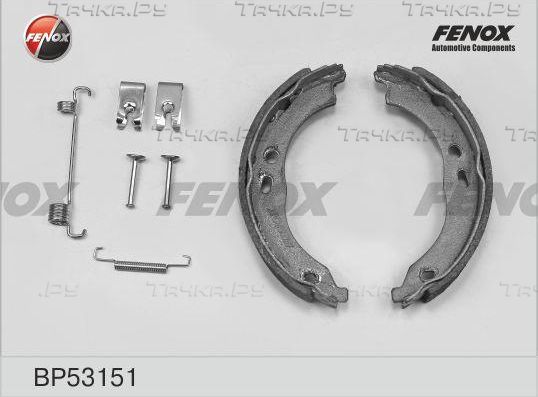 Тормозные колодки Fenox задние для Fiat Ducato I 1982-1994. Артикул BP53151