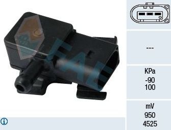 Датчик давления выпускной системы BMW FAE. Артикул 16102