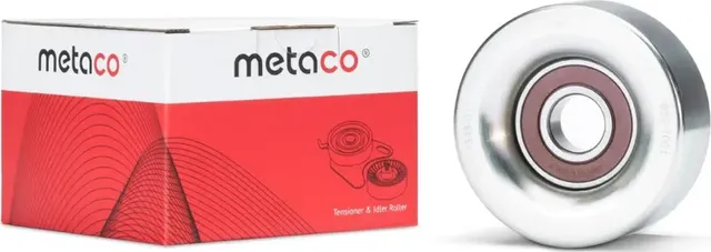 Ролик-натяжитель ручейкового ремня (Metaco). Артикул 1348015