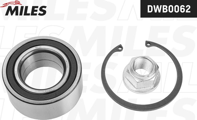 Ступичный подшипник (комплект) Miles передний для Mercedes-Benz V-Класс I (W638) 1996-2003. Артикул DWB0062