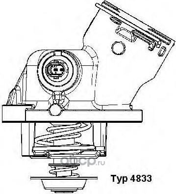 ТЕРМОСТАТ (Wahler) Wahler. Артикул 4833100D