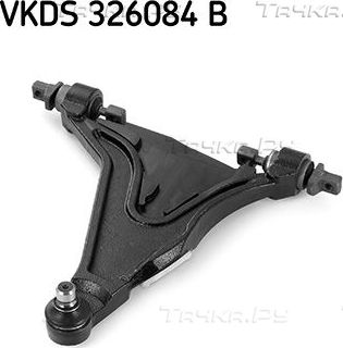 Поперечный рычаг передней подвески SKF правый для Volvo XC70 I 1997-2002. Артикул VKDS 326084 B