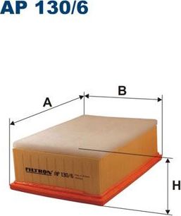 Воздушный фильтр Filtron. Артикул AP 130/6