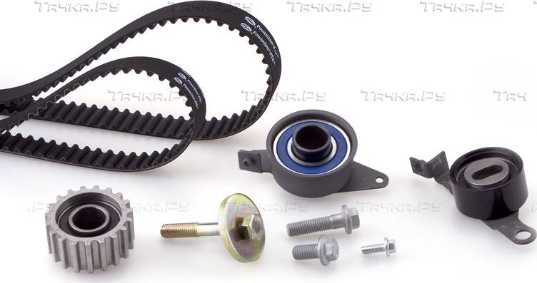 Ремень ГРМ с роликами (комплект) Gates PowerGrip® для Mazda 121 III 1996-1997. Артикул K025451XS