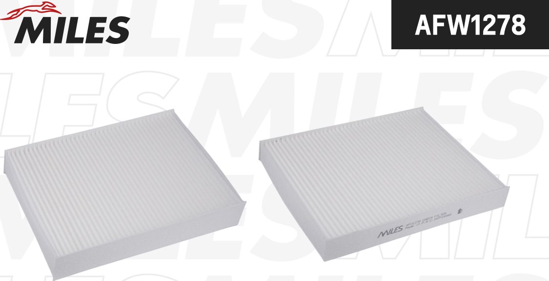 Салонный фильтр Miles. Артикул AFW1278