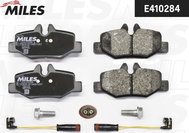 Тормозные колодки Miles (Low-Metallic) задние для Mercedes-Benz Viano I (W639) 2003-2014. Артикул E410284