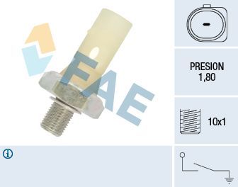 Датчик давления масла FAE. Артикул 12883