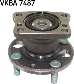 Ступица колеса с интегрированным подшипником SKF задняя для Mazda 2 II (DE) 2007-2015. Артикул VKBA 7487