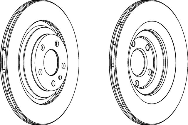 Тормозной диск Ferodo PREMIER High Carbon. Артикул DDF1240C