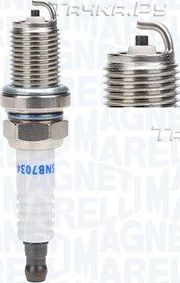 Свеча зажигания Magneti Marelli для Audi A3 II (8P) 2003-2008. Артикул 062711000034