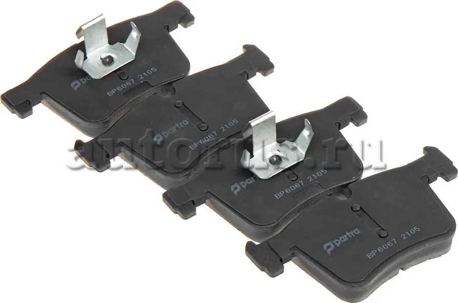 Колодки тормозные дисковые | перед прав/лев | (Partra). Артикул BP6067