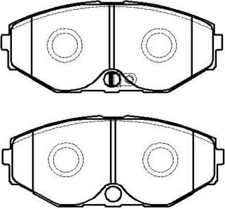 Тормозные колодки HSB. Артикул HP5069