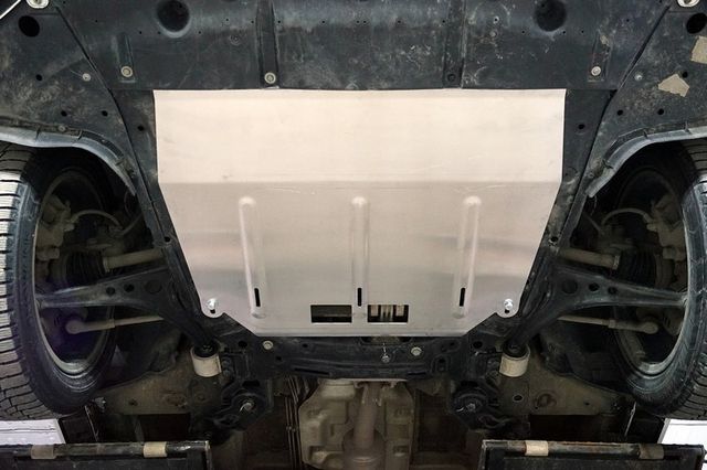 Защита алюминиевая ТСС (4 мм) для картера и КПП GAC GN8 2021-2026. Артикул ZKTCC00574