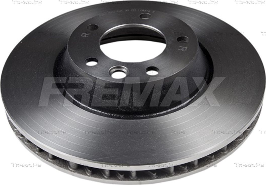 Тормозной диск Fremax передний правый для Porsche Cayenne I (955) 2002-2010. Артикул BD-3324