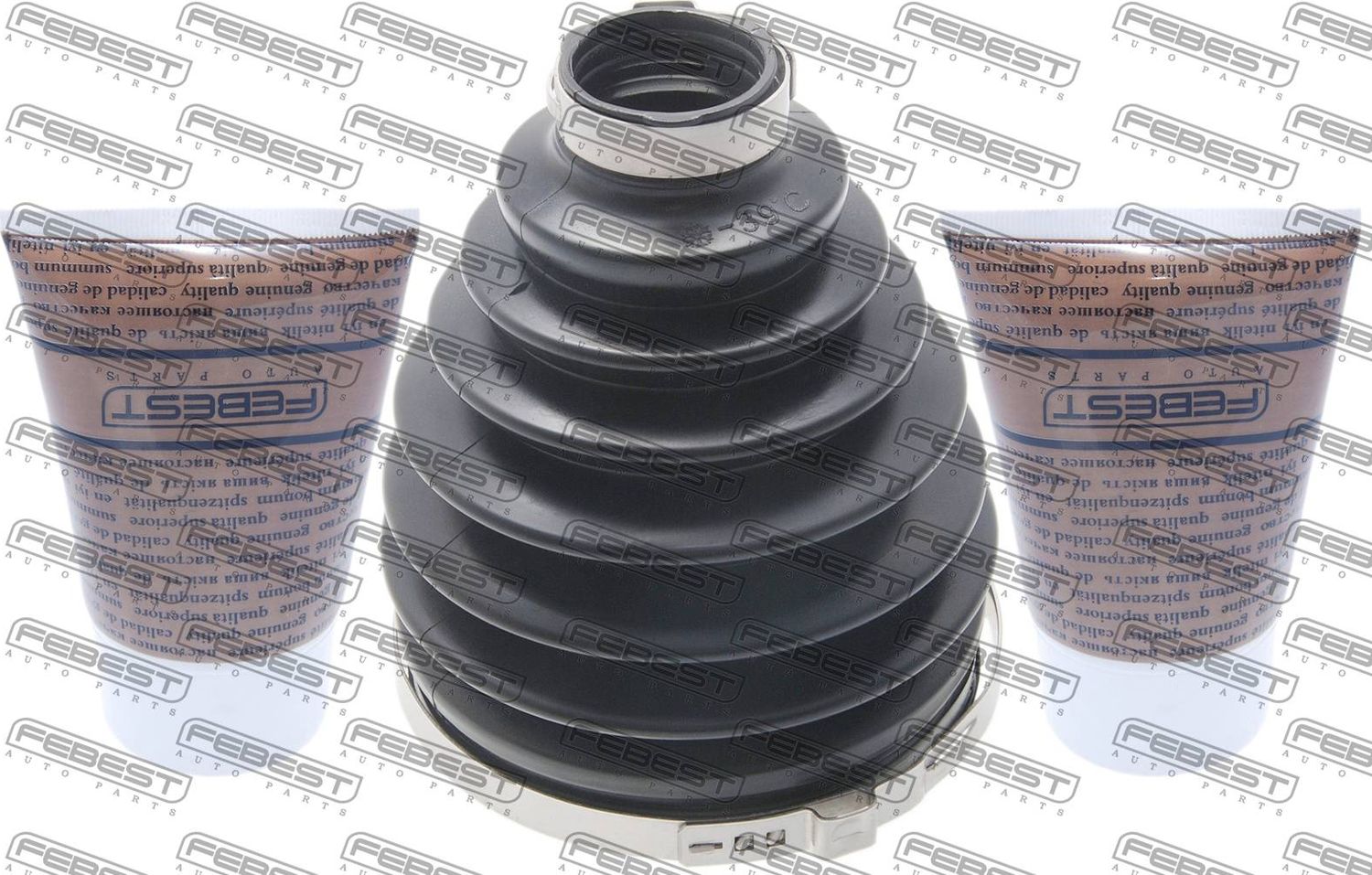 Пыльник ШРУСа наружный Febest (поливинилхлорида). Артикул 0117P-KUN26