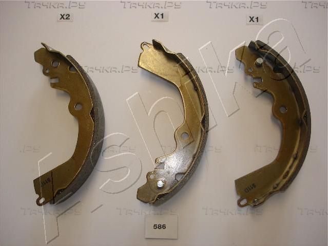 Тормозные колодки ASHIKA задние для Mitsubishi Space Runner I 1991-1999. Артикул 55-05-586