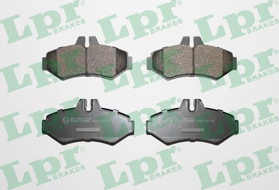 Тормозные колодки LPR задние для PUCH G-modell W460 1979-1991. Артикул 05P956