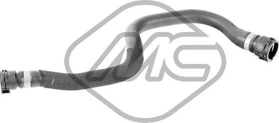 Патрубок радиатора (системы охлаждения) Metalcaucho. Артикул 98566