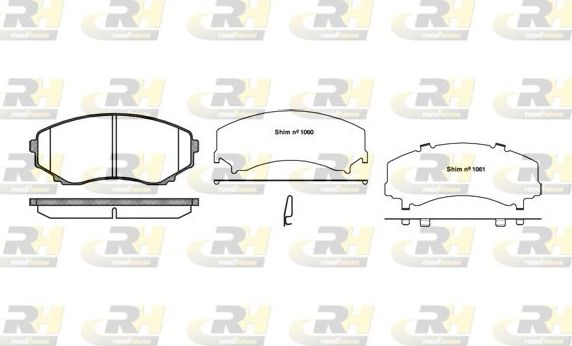 Тормозные колодки RoadHouse. Артикул 2397.22